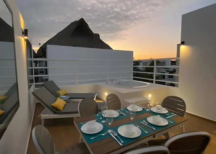 Luxury Penthouse W-jacuzzi In The Heart Of Apartamento