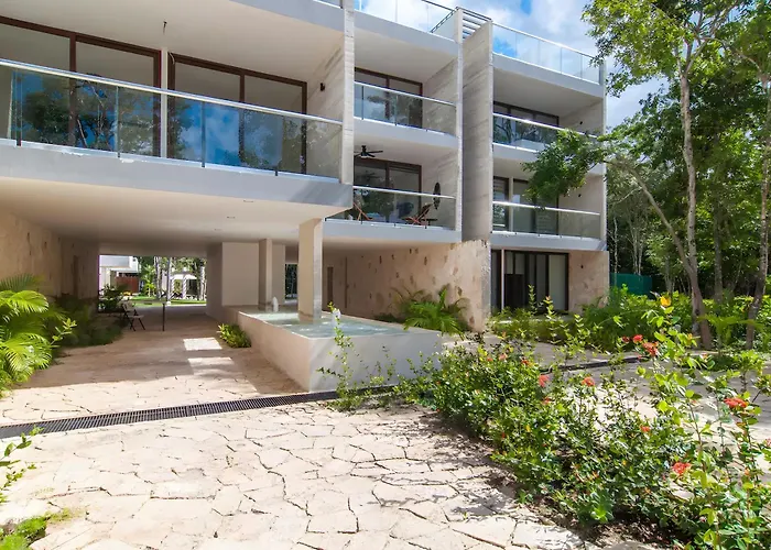 Luxury Penthouse W-jacuzzi In The Heart Of Tulum