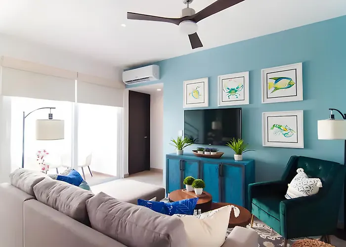Luxury Penthouse W-jacuzzi In The Heart Of Apartamento Tulum