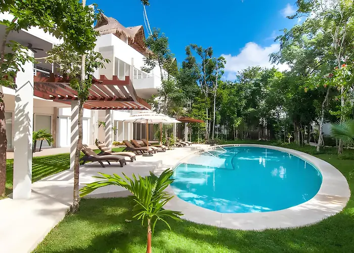 Luxury Penthouse W-jacuzzi In The Heart Of Tulum